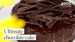 How to make the ultimate chocolate cake [upl. by Ahsimin]