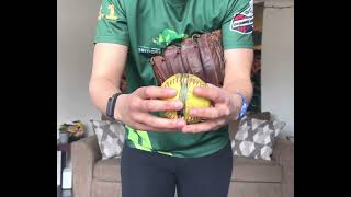 FastPitch Softball Pitching How to Grip a Fastball [upl. by Furlong]