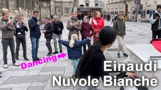 Street Piano  Ludovico Einaudi  Nuvole Bianche Piano Cover Sheet Music  YUKI PIANO [upl. by Schuman]