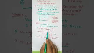 InductanceSeries LCR Numerical ProblemsSolved ExamplesAC For IIT JEE 12physics [upl. by Henka]