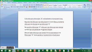 Si të shkruajmë shkronjën ë dhe ç në Windows kompjuter [upl. by Auqinehs]