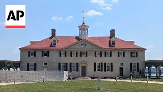 Centuriesold cherries unearthed at George Washingtons Mount Vernon estate [upl. by Mcnalley]