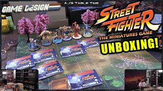 Unboxing Street Fighter The Miniatures Game FULL Stream [upl. by Ynaiffit702]