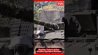 Ukrainian Tanks in Action Frontline Operations Revealed [upl. by Odrarebe]