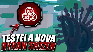 Testei o Rework da Genkai do Hashirama no Shindo Life Rykan Shizen [upl. by Ecad893]