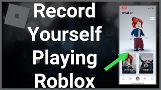 How To Record Yourself Playing Roblox [upl. by Yanetruoc]