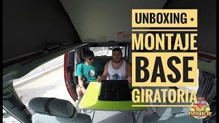 UNBOXING  MONTAJE DE BASE DE GIRATORIA [upl. by Roosnam]