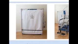 Portable Wheelchair Showers for the Disabled Alternative to WalkIn Bathtubs [upl. by Beka]