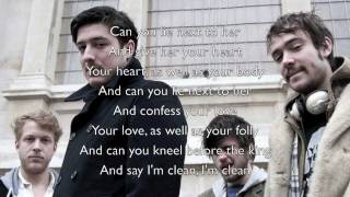 quotWhite Blank Pagequot  Mumford amp Sons Official Lyrics [upl. by Lehet]