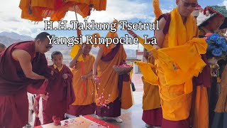 HHYangsi Rinpoche la visit Ladakh monastery’s 2023 [upl. by Retlaw15]