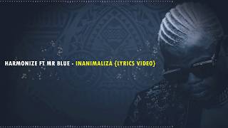 Harmonize Ft Mr Blue  Inanimaliza Official Lyrics [upl. by Allenrac]