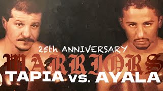 PAULIE AYALA VS JOHNNY quotMI VIDA LOCAquot TAPIA  1999 FIGHT OF THE YEAR🔥🔥 FULL HD [upl. by Angelia808]