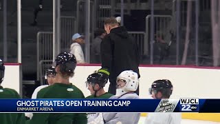 Savannah Ghost Pirates open training camp at Enmarket Arena [upl. by Geiger55]