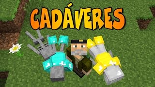 CADÁVERES EN MINECRAFT  Lootable Bodies  Mod Review Minecraft [upl. by Auehsoj441]