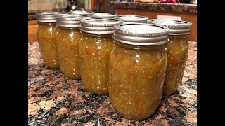 Green tomato relish  Green tomato Piccalilli  Chow Chow [upl. by Chil766]