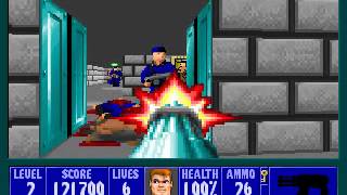 Wolfenstein 3D  Episode 5  Level 2 [upl. by Lorrayne]