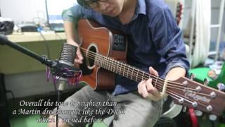 Takamine GD11MCE Review  Sound Demo High quality audio [upl. by Noyk]