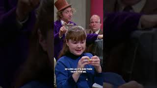 Violet chews Willy Wonkas threecourse dinner gum WillyWonka  TBS [upl. by Chic]