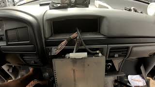 Part 6 New Radio Install  97 F350 Power Stroke [upl. by Launame260]