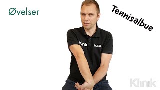 Øvelser for Tennisalbue Golfalbue og Musearm  Klinik [upl. by Uot]