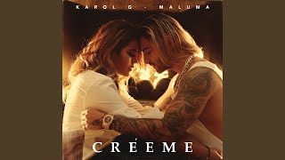 KAROL G Maluma  Créeme Audio [upl. by Whallon]