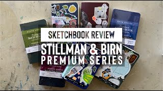 The BEST Travel Sketchbooks  Stillman amp Birn Premium Sketchbook Series [upl. by Grunberg]