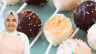 Use these HACKS for perfect CAKE POPS Easy cake pop recipe [upl. by Lewiss442]