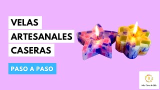 👉 Como Hacer Velas CASERAS principiantes😉 [upl. by Evey]