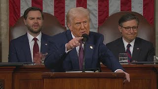 LIVE President Trumps speech to Congress [upl. by Nnylodnewg]