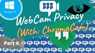 Remove webcam background on skype with ChromaCam for maximum privacy [upl. by Bautista]