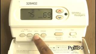 How to Program Your New Thermostat [upl. by Stringer]