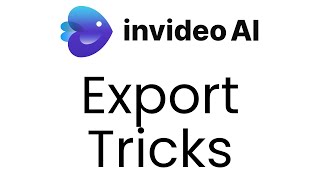 How to Export Videos in InVideo AI [upl. by Thevenot]