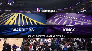 NBA on TNT 2024 IntroTheme NBA PlayIn Tournament  Warriors vs Kings 04162024 [upl. by Anitnatsnoc]