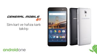 2 General Mobile 4G Sim kart ve hafıza kartı takılışı [upl. by Barbabas]