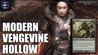 Magic the Gathering  Vengevine Hollow Modern Deckcheck Deutsch [upl. by Asserak]