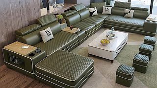 Top 25 Luxury Sofa Set Designs 2021  Modern Sofa Set Designs For Living Room  Best Sofa Design [upl. by Shotton]