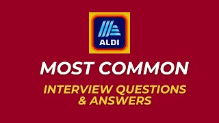 Aldi Interview Questions and Answers for 2025 [upl. by Akamaozu]