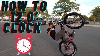 How To Do A quot12 OClockquot While Wheeling A Bike [upl. by Seroka107]