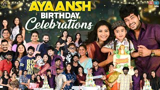 Ayaansh Birthday Celebrations  Sidshnu  Tamada Media [upl. by Arag440]