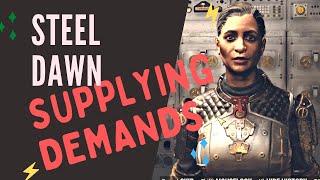 Fallout 76  Steel Dawn quotSupplying Demandsquot Walkthrough [upl. by Carboni]