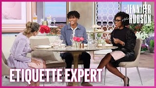 Jennifer Hudson Delivers Her Burning Questions to a Royal Etiquette Expert [upl. by Alviani]