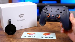 Google Stadia Unboxing and Setup [upl. by Ecined]