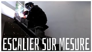 🔥FABRICATION ESCALIER BOIS amp MÉTAL🔥ÉPISODE FINAL🔥 [upl. by Doralia63]