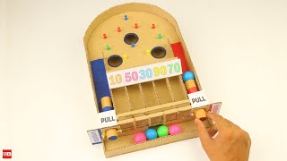 How to Make a Plinko Board Game Out of Cardboard [upl. by Wilmott]