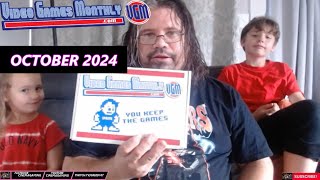 VIDEO GAMES MONTHLY UNBOXING OCTOBER 2024 [upl. by Yorle]