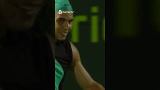 Nadal IMPOSSIBLE Flick vs Del Potro 😮‍💨 [upl. by Hpotsirhc]