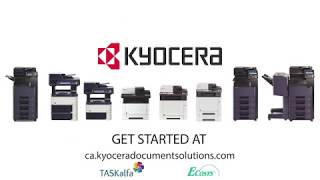 Kyocera A4 AllinOne Office Printers [upl. by Nairrod857]