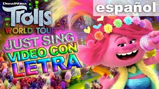 TROLLS 2 WORLD TOUR  ¡Vamos a cantar Video con Letra [upl. by Jareen]