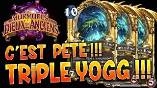 TRIPLE YOGG SARON  FANTA ET BOB  Hearthstone [upl. by Holland297]