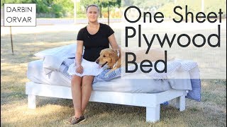 DIY Platform Bed Easy amp Cheap  Darbin Orvar [upl. by Marlen]